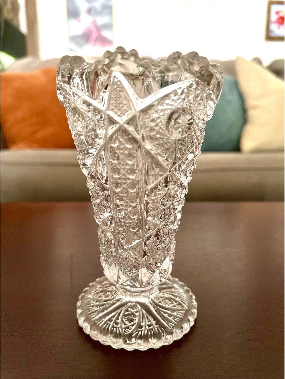 Vintage Imperial Glass Vase in the 